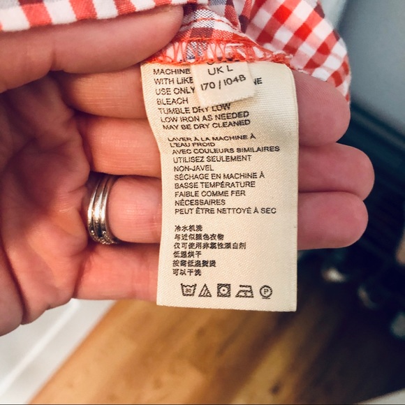 NWOT ANTHROPOLOGIE CHECKED ROMPER SIZE LARGE - Picture 7 of 9